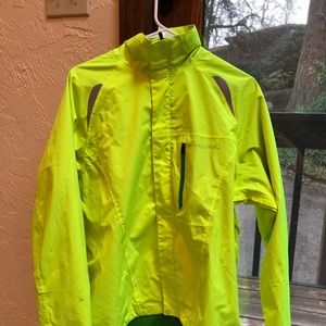 Neon Endura raincoat